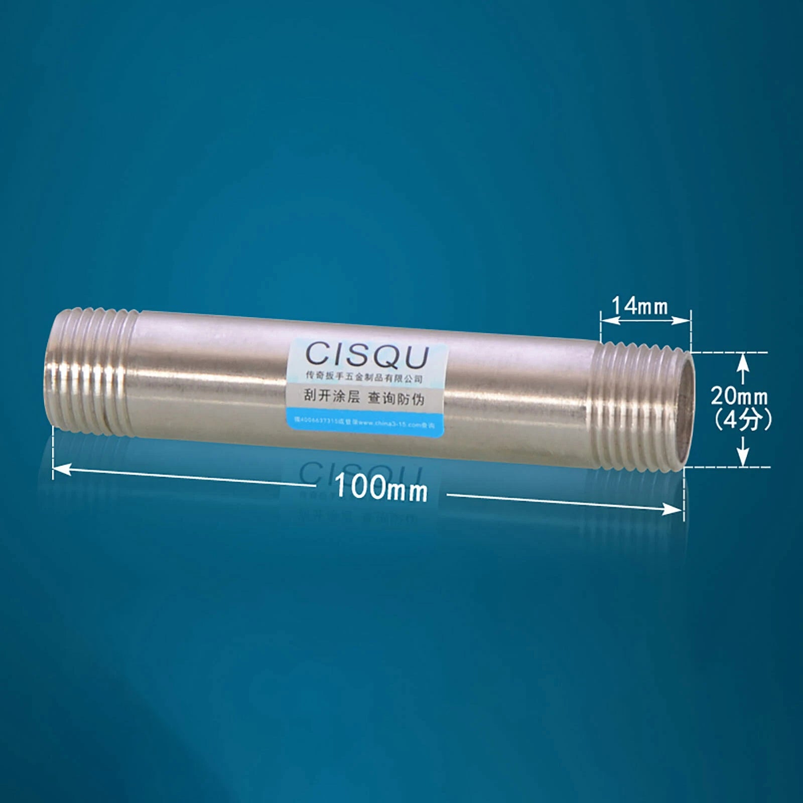 Stainless Steel 201 Male Thread Weld Nipple 1/2" 3/4" 1" | 100–500mm Pipe Fitting