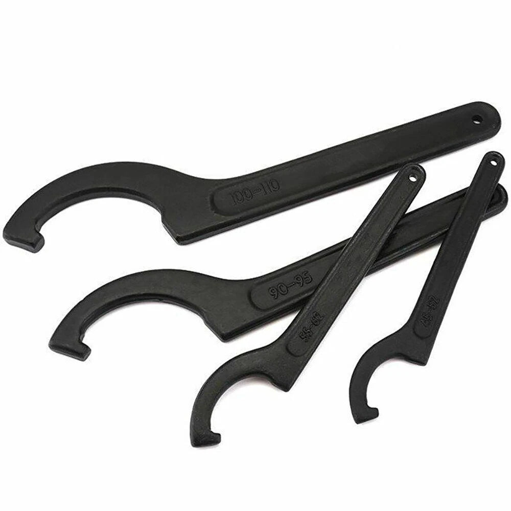 Garage Workshop Tools Shock Absorber Pre-Load Black C Spanner Wrench Hook Adjust