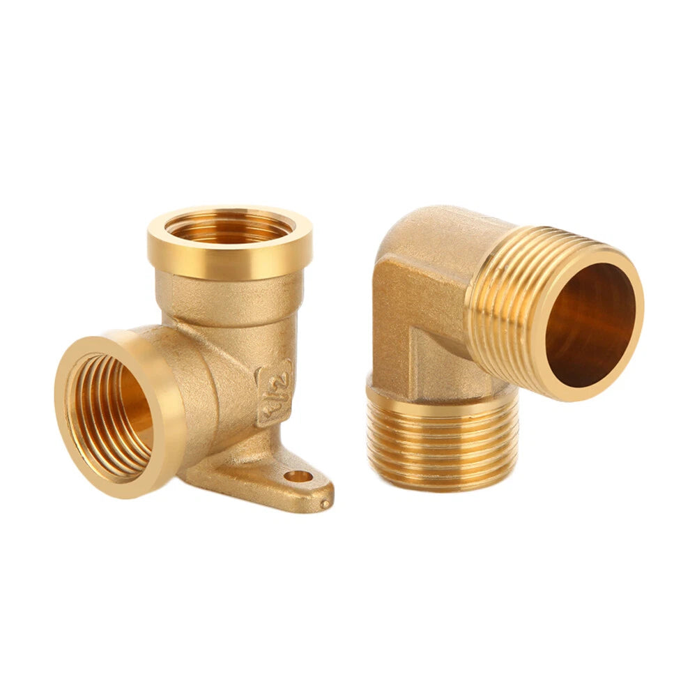 BSP Brass Pipe Fittings – Elbow & Union Connectors, Female/Male, 1/2" 3/4" 1"