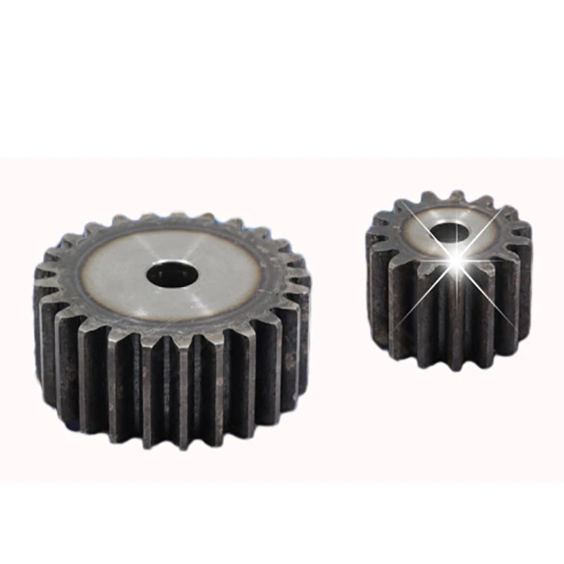 3 Module Spur Gear Pinion Gears #45 Steel 10T to 68T Metal Spur Transmission CNC
