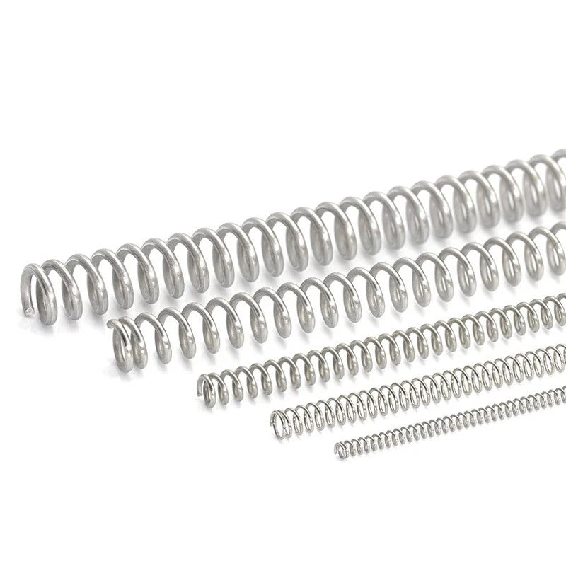 Compression Spring Stainless Steel 0.3 - 0.5mm Wire Dia Pressure Coil Springs