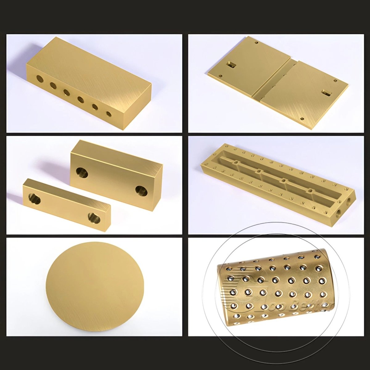 Brass Plate Square Brass Sheet Metal Guillotine Cut Thick 1-10MM Width 10-300MM - HomeDIYer