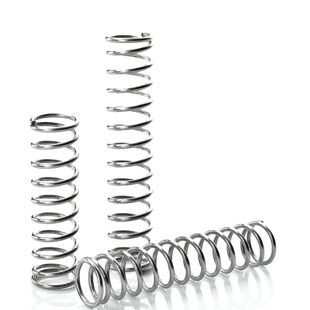 Stainless Steel Compression Spring 1.5/1.6mm Wire Diameter Pressure Small 10pcs