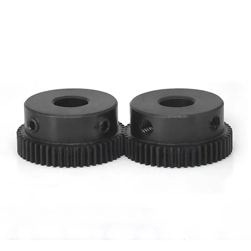 Straight Spur Gear 45# Steel Motor Gears 2Mod 17T 20Pcs and 1Mod 20T 20Pcs