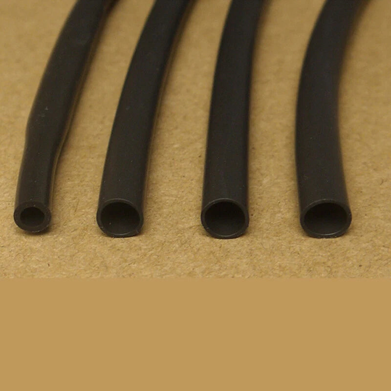 Black Dual Wall Heat Shrink Tubing with Adhesive Glue Lined — 0.8mm to 30mm
