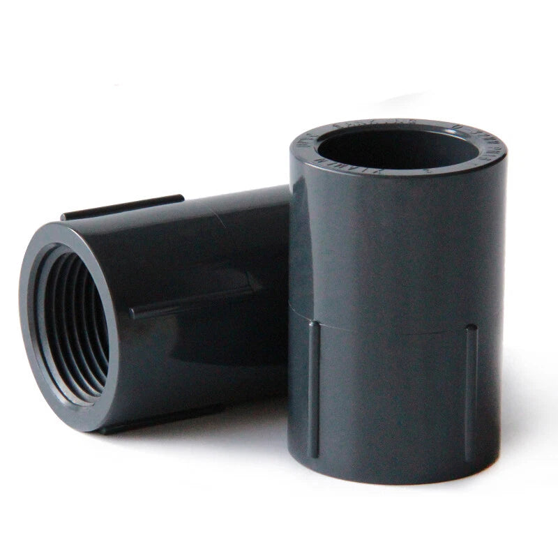 PVC Pipe Fittings BSP Threaded Adapter Socket Solvent Weld Aquarium Tank Pond