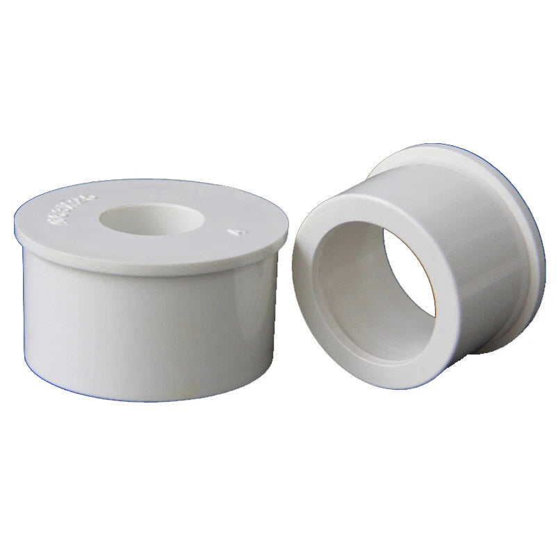 PVC Pipe Eccentric Reducing Bushing Fittings Connector Joints 25*20mm - 90*75mm