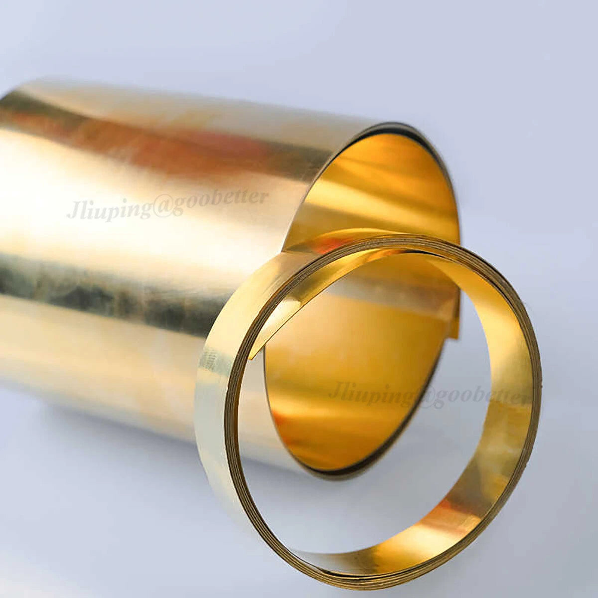 Brass Sheet Roll Metal Foil Plate Strip Thickness 0.2mm Width 5mm-400mm by Meter
