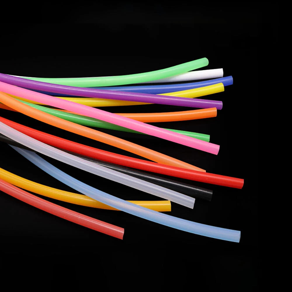 Color Silicone Tube Food Grade Flexible Tubing Hose Rubber Pipe Various Sizes
