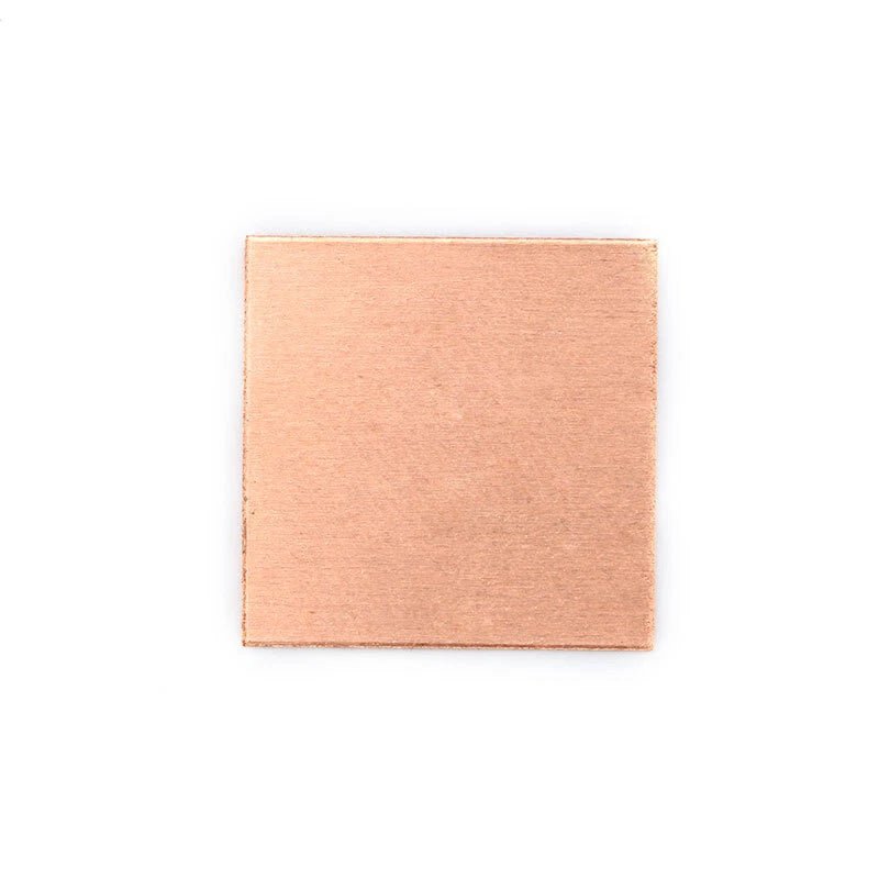 Copper Sheet Plate Guillotine Cut Metal 15x15mm/20x20mm Heatsink Cooling Sheets - HomeDIYer