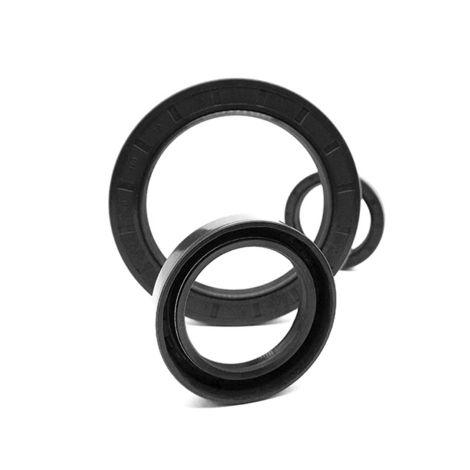 TC Double-Lipped NBR Oil Seal — 38mm ID, Nitrile Rotary Shaft Seal, Multiple OD & Heights