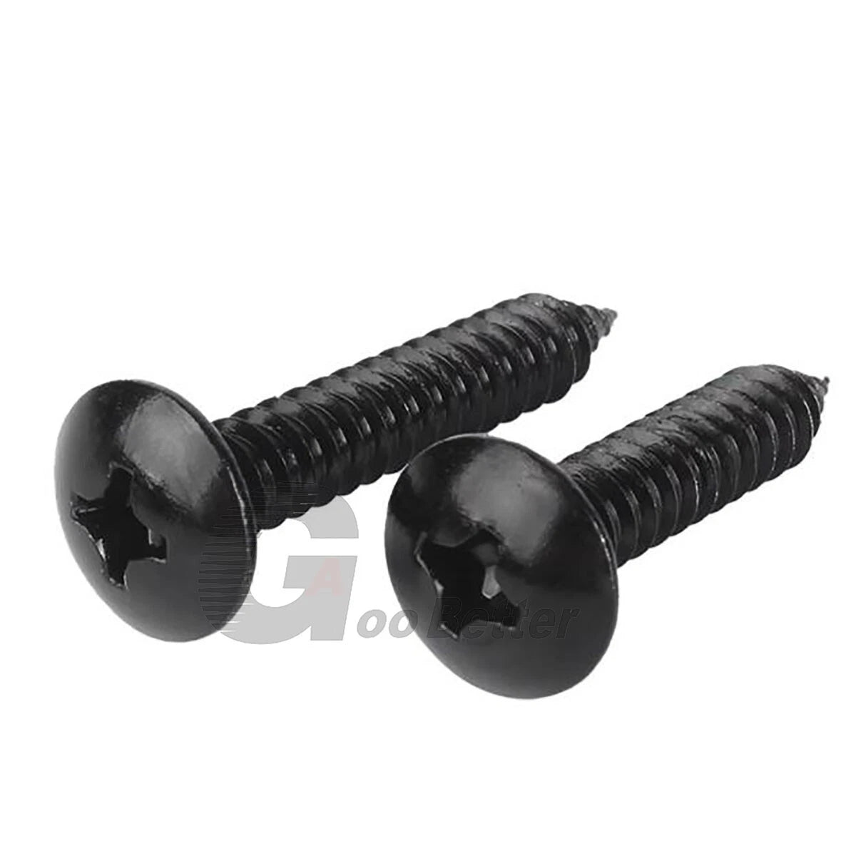 Phillips Truss Head Self Tapping Screws – Black 304 Stainless Steel, M3 M4 M5 M6
