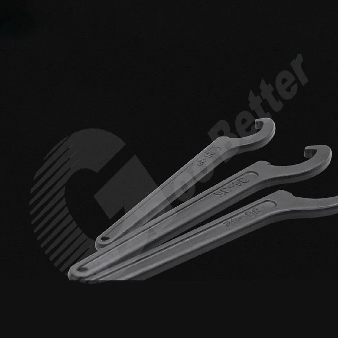 C Spanner Hook Wrench Flat Teeth Slotted & Roller Bearing Nut 22mm 26 mm~160mm