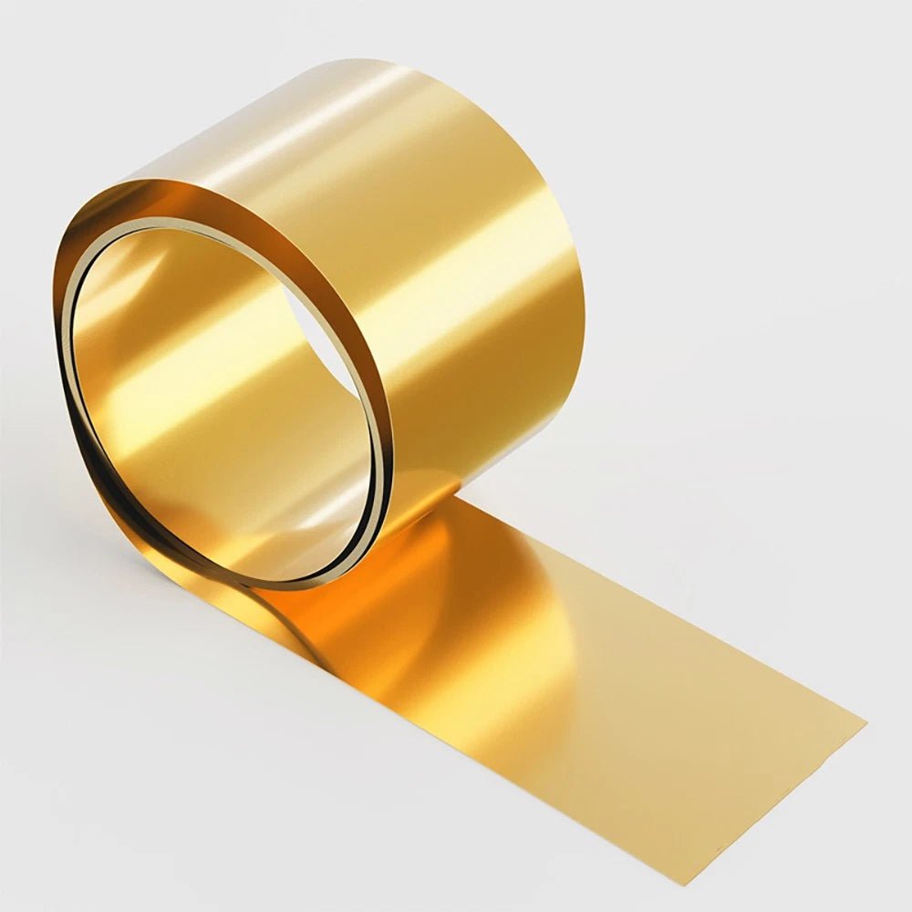 Thin Brass Sheet Roll Metal Foil Shim Plate Thick 0.01mm-0.1mm Model Making - HomeDIYer