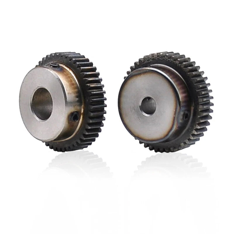 Spur Gears 1 Mod Transmission Gear With Step 45#Steel Pinion Motor Gear 90T~150T