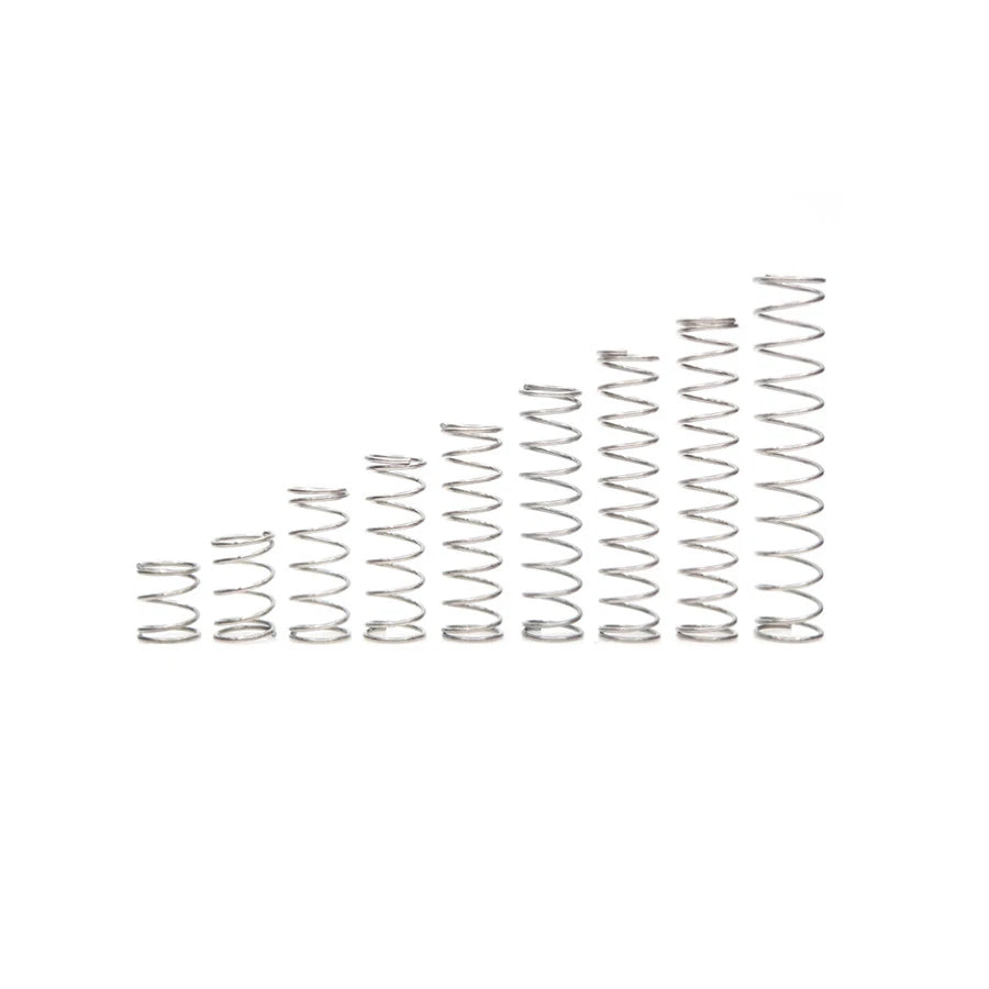 Compression Spring 8-20mm Outer Dia 10-50mm Length Stainless Steel Various Sizes