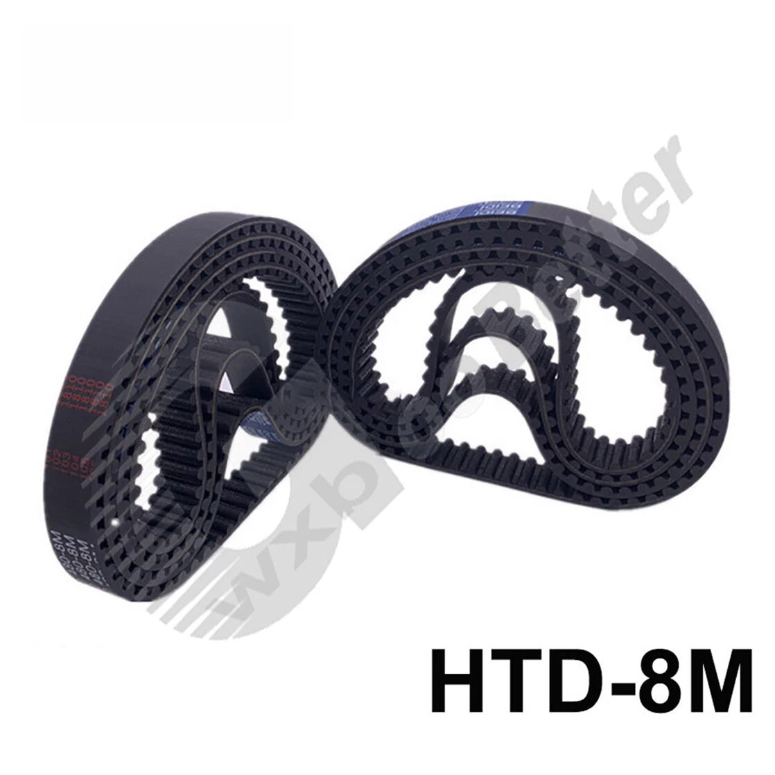 HTD 8M Timing Belt 30mm Wide — Closed Loop Synchronous Drive Belt, 1200–4400mm Perimeter
