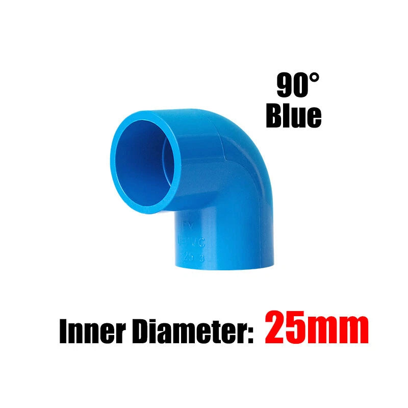 PVC 3 4 5 6-Way Elbow Connector Direct Pipe Fittings 20-110mm White Blue Grey