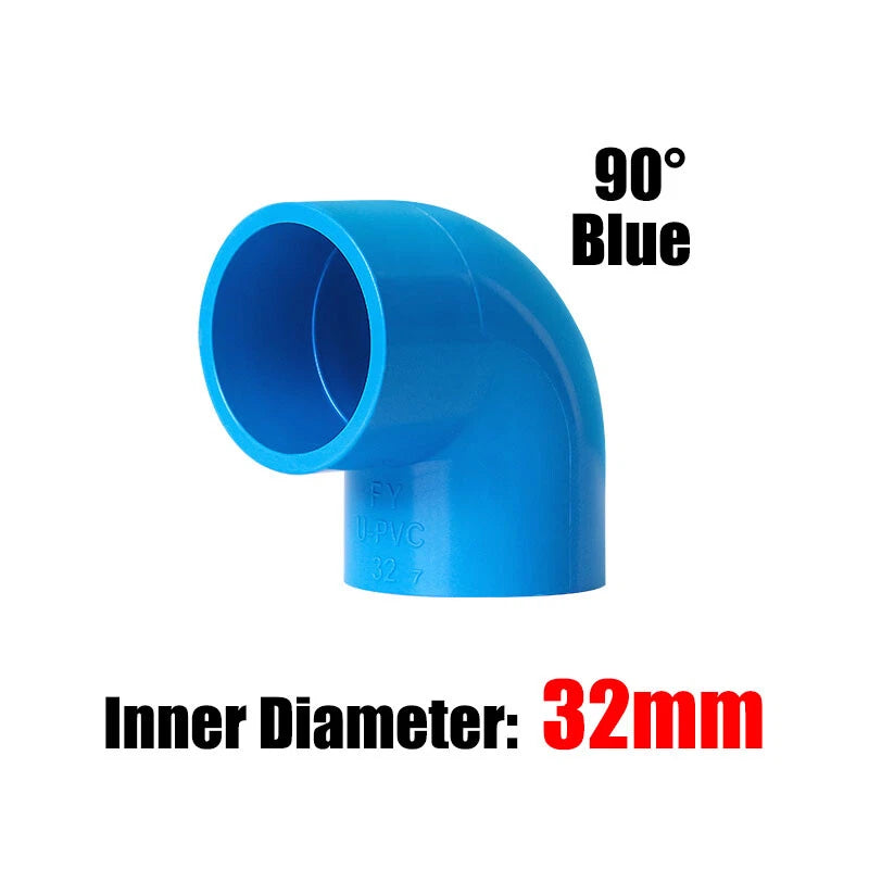 PVC 3 4 5 6-Way Elbow Connector Direct Pipe Fittings 20-110mm White Blue Grey