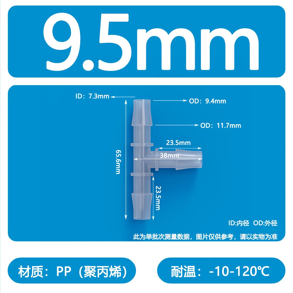 Plastic Pagoda Tubes Reducer Joint 2 3 4Way Hose Connector Tube Splitter Fitting