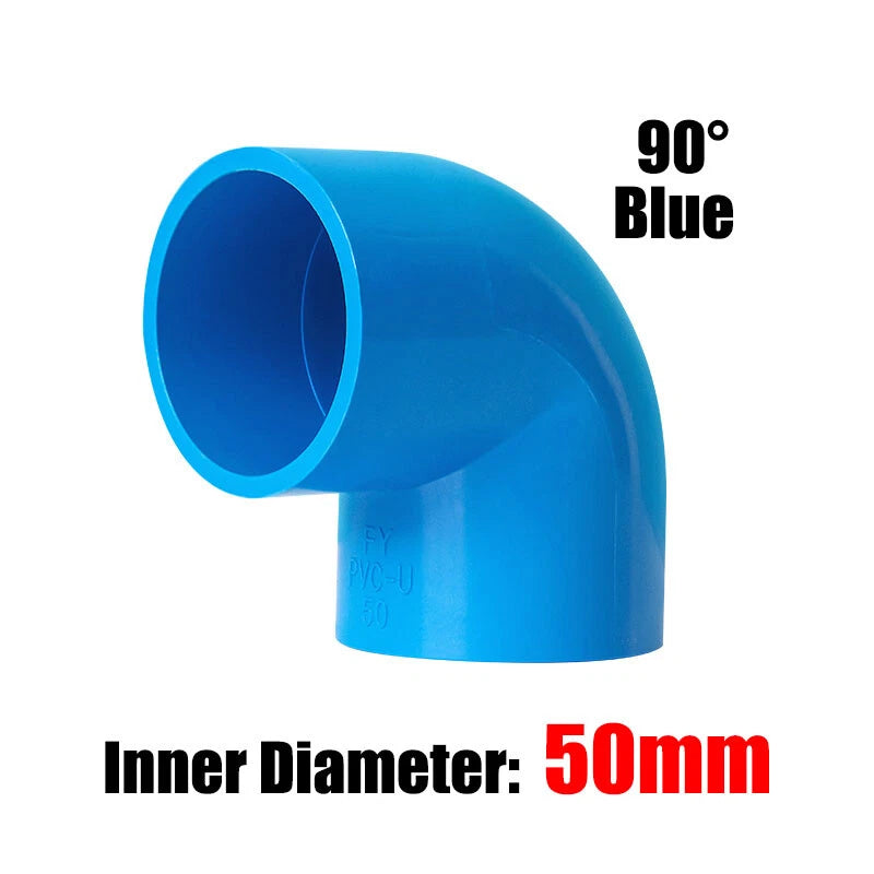 PVC 3 4 5 6-Way Elbow Connector Direct Pipe Fittings 20-110mm White Blue Grey