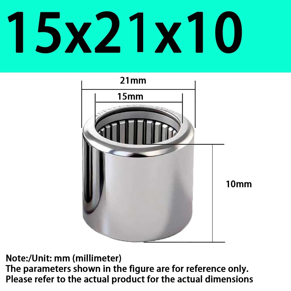 INA HK0306~HK1410 Needle Roller Bearings ID 3/4/5/6/7/8~40mm Bearing Steel