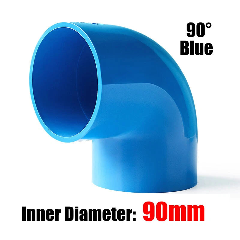 PVC 3 4 5 6-Way Elbow Connector Direct Pipe Fittings 20-110mm White Blue Grey