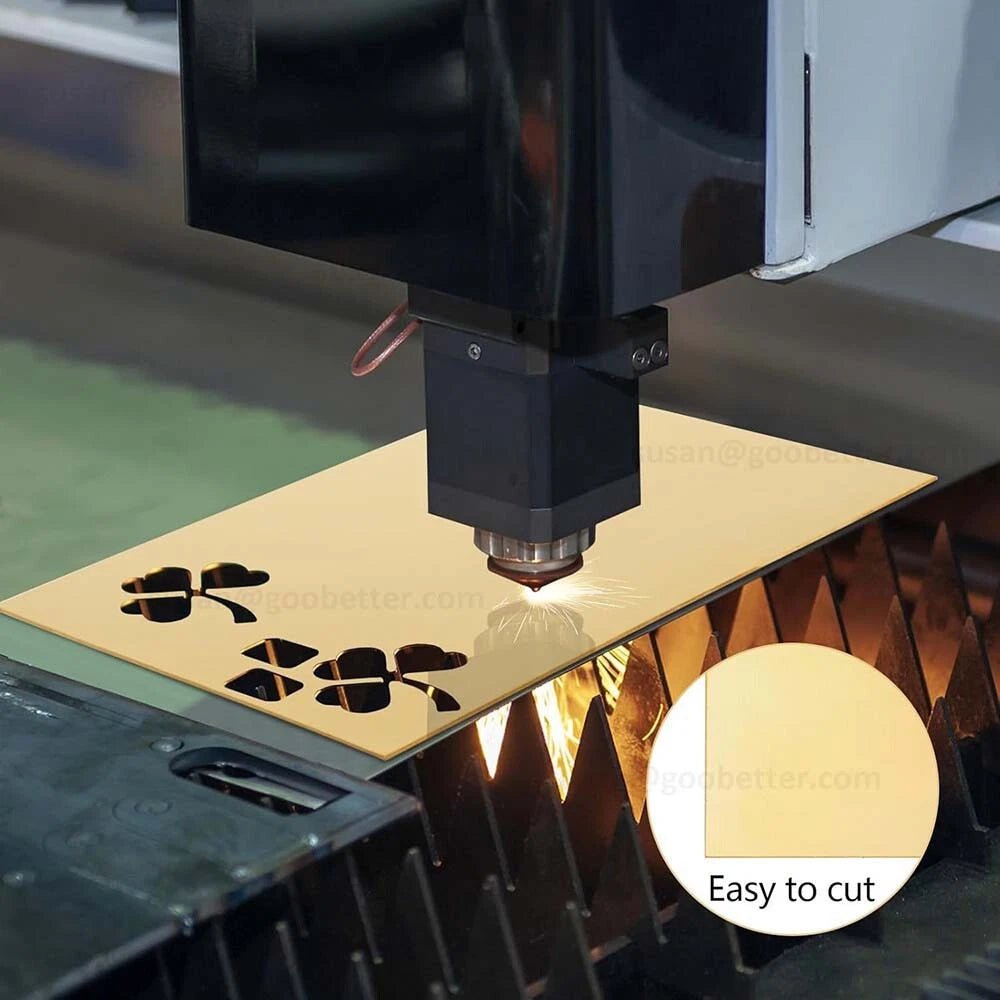 Brass Sheet Various Sizes, Various Thickness. Models Jewellery Making 0.3mm-6mm - HomeDIYer