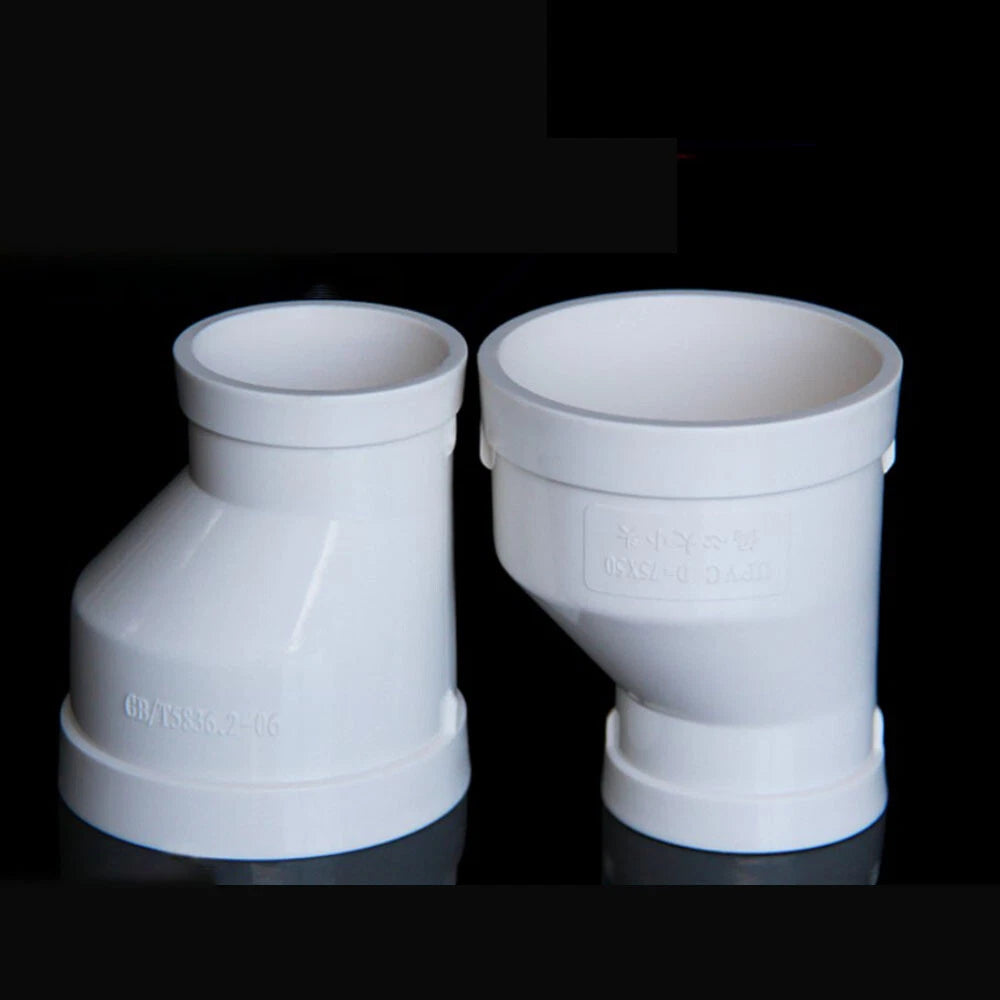 PVC Reducing Connector Offset reducer Metric Plumbing Fittings Pipe Large size!