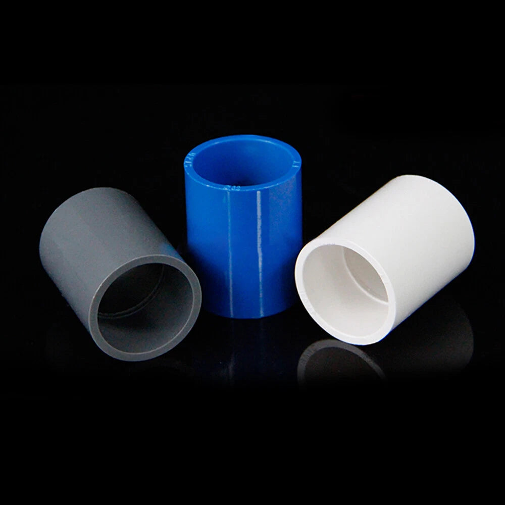 Straight Coupling PVC Metric Plumbing Fittings Pipe For Tank Pond Solvent Weld