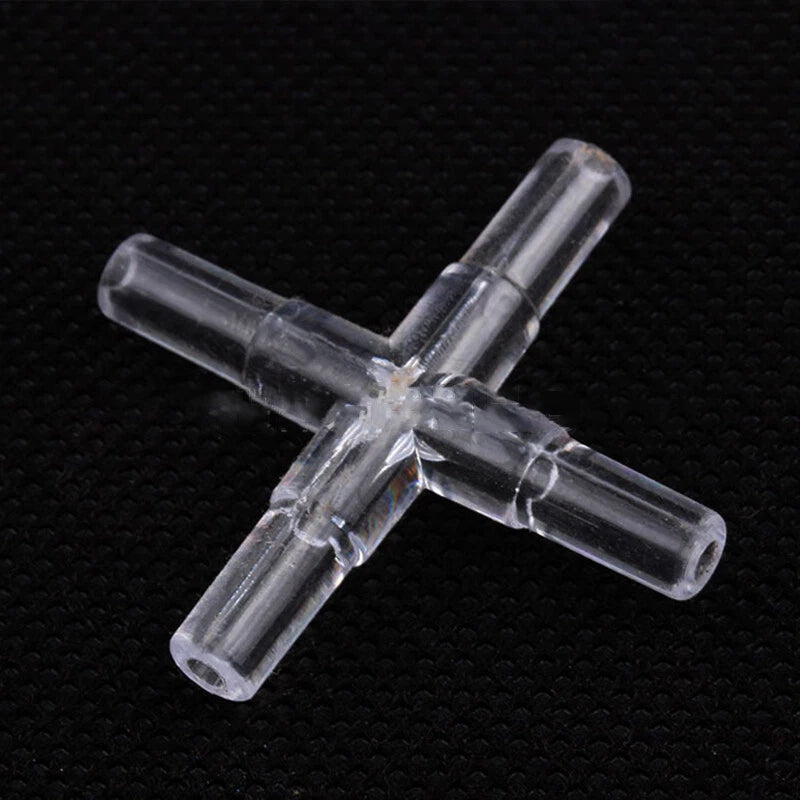 Plastic Barbed Hose Fittings — T, Y, Cross, Elbow & Straight Connectors for Aquarium & Irrigation