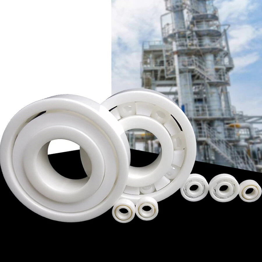 6700 - 6708 ZrO2 Full Ceramic Thin Wall Bearing Zirconia Roller Ball Bearings