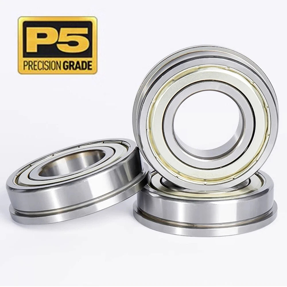 Mini Metal Shielded Flanged Ball Bearings - Model Complete Inner Diameter 2-50mm