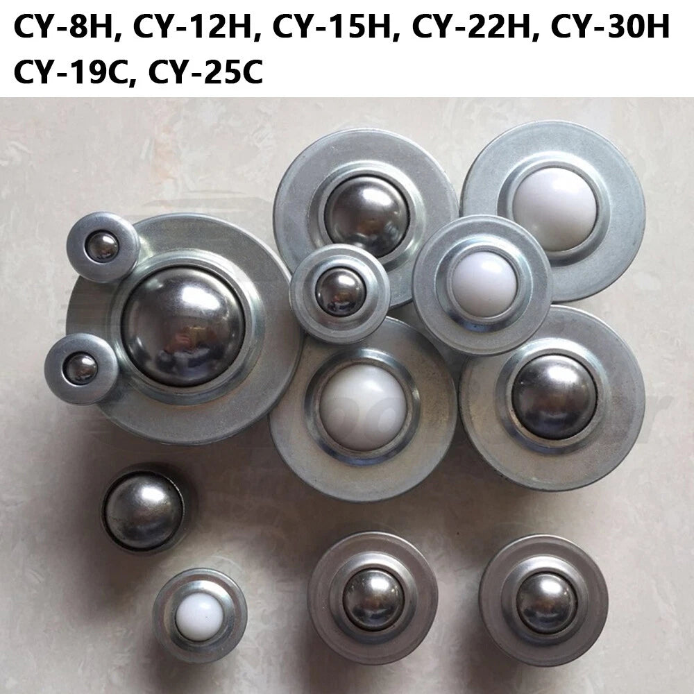 Ball Caster Ball Transfer Unit Ball Bearing Castor Conveyor Roller Wheel Various