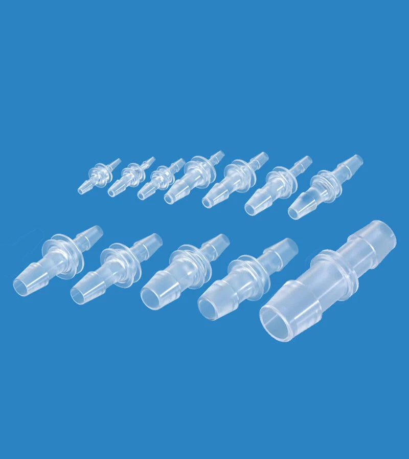 Plastic Straight Tube Joiner Connector — Hose Pipe Coupler 1.6mm to 19mm