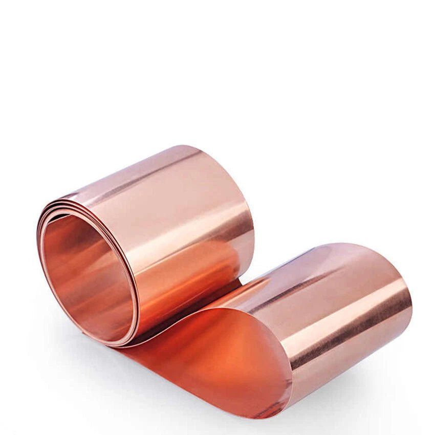 Pure Copper Sheet Roll Thick 0.05mm-1mm, Width 100-400mm Copper Foil Plate Strip - HomeDIYer