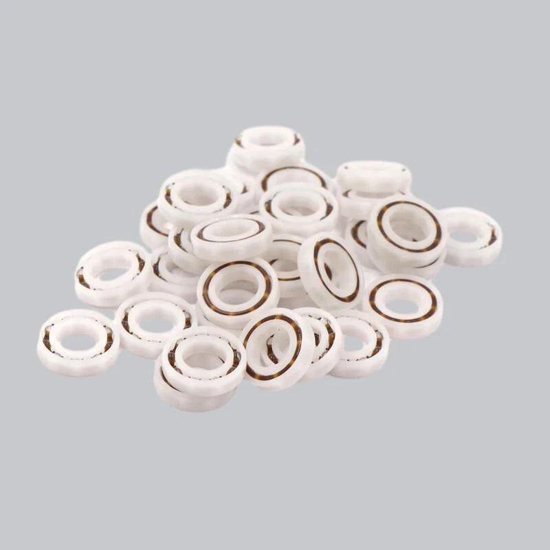 POM Plastic Bearings Glass Balls Hardness High Waterproof No Sealing ID 3/4/5mm