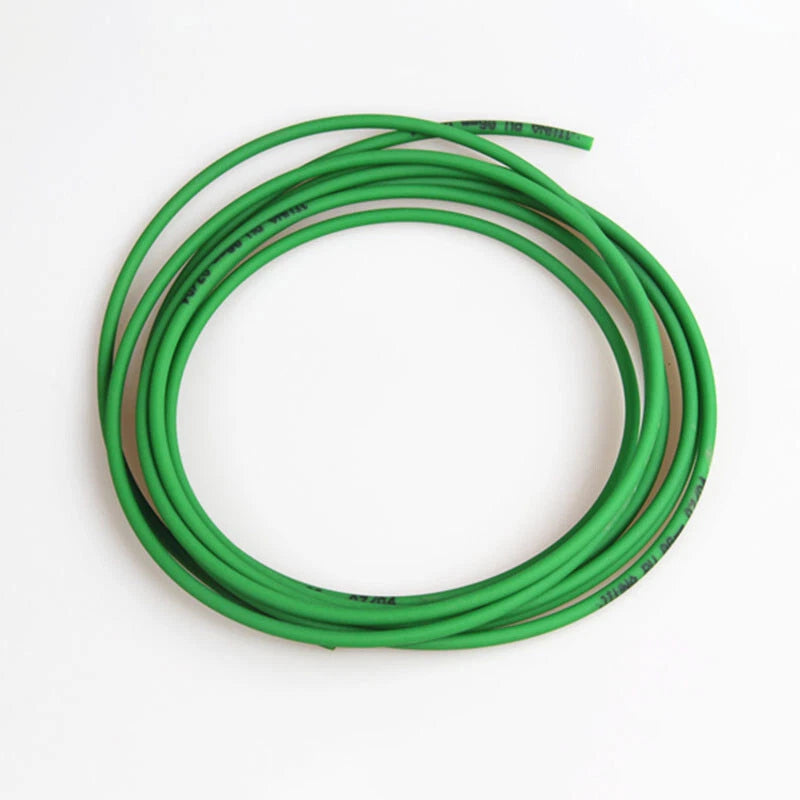 Polyurethane Round Drive Belt — 1.5mm to 20mm Diameter, Red & Green, Cut to Length