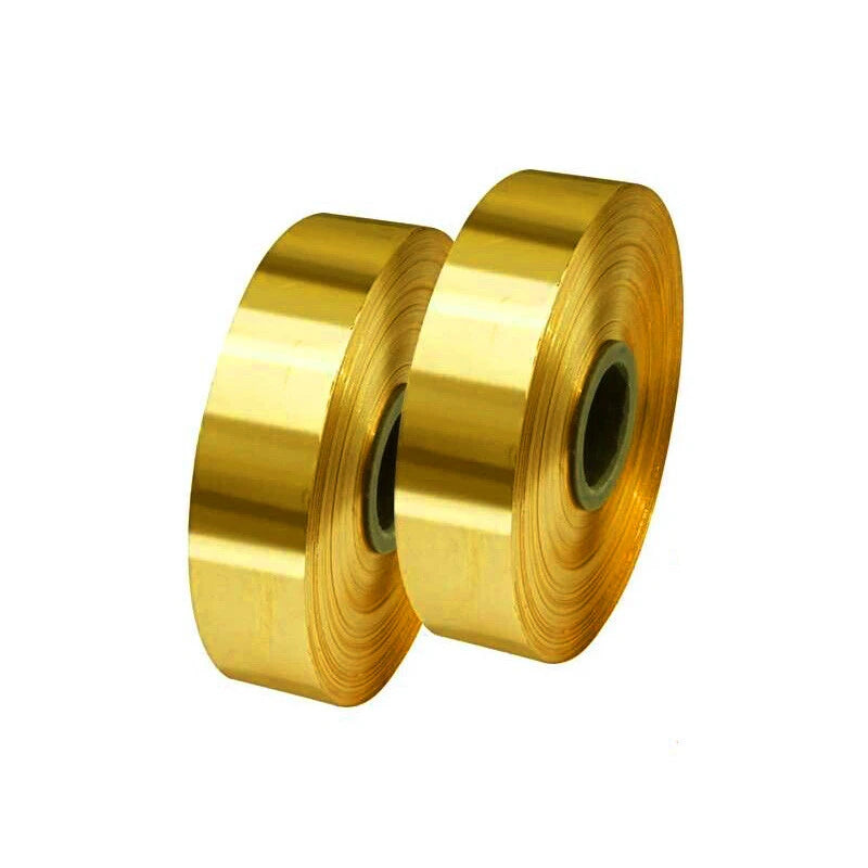 Thin Brass Sheet Strip Roll Metal Foil Shim Plate Thick 0.01mm-1mm Model Making