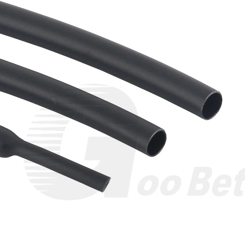 4:1 Adhesive Glue-Lined Heat Shrink Tubing – Waterproof Black