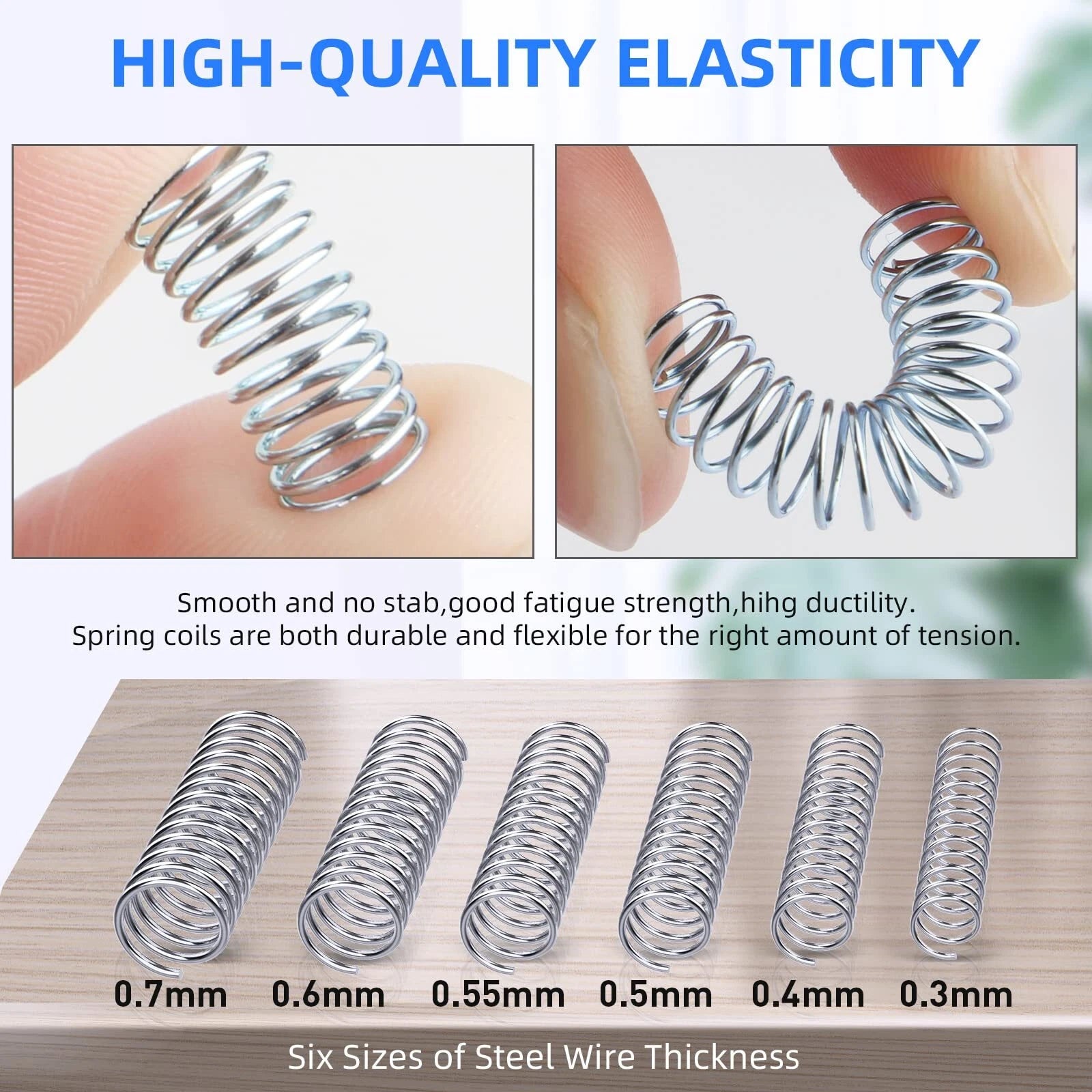 Compression Spring Various Size 1.5 - 25mm Diameter & 20mm Length Pressure Small