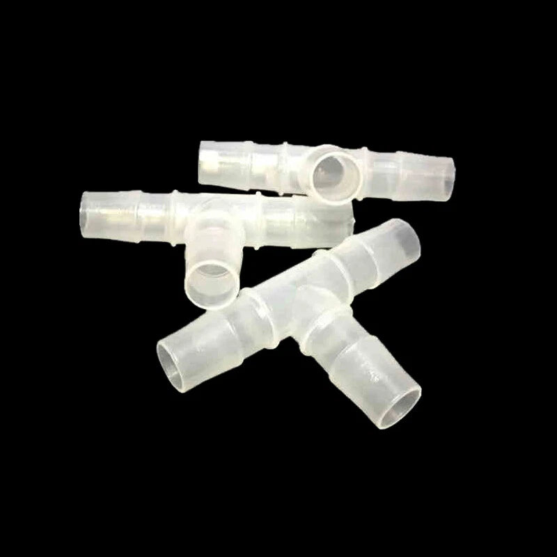 Food Grade Joiner Tubing Plastic Barbed Connector Pipe Hose Fittings Air Water