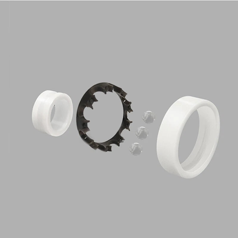 POM Plastic Bearing 603-638 6000-6010 Wear-Resistant Deep Groove Ball Bearings