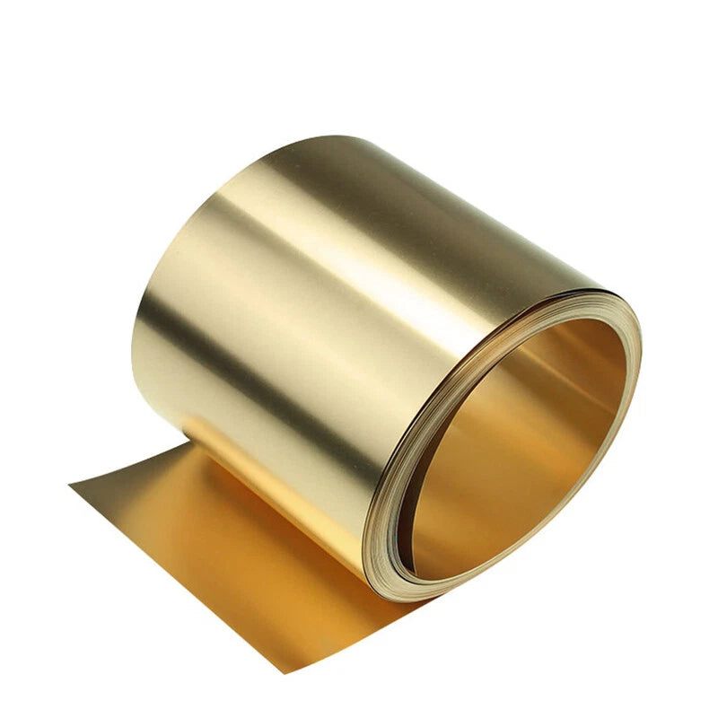 Beryllium Copper Alloy Sheet Plate BeCu Metal Panel 0.2/0.3/0.4/0.5/0.6/0.8/1mm