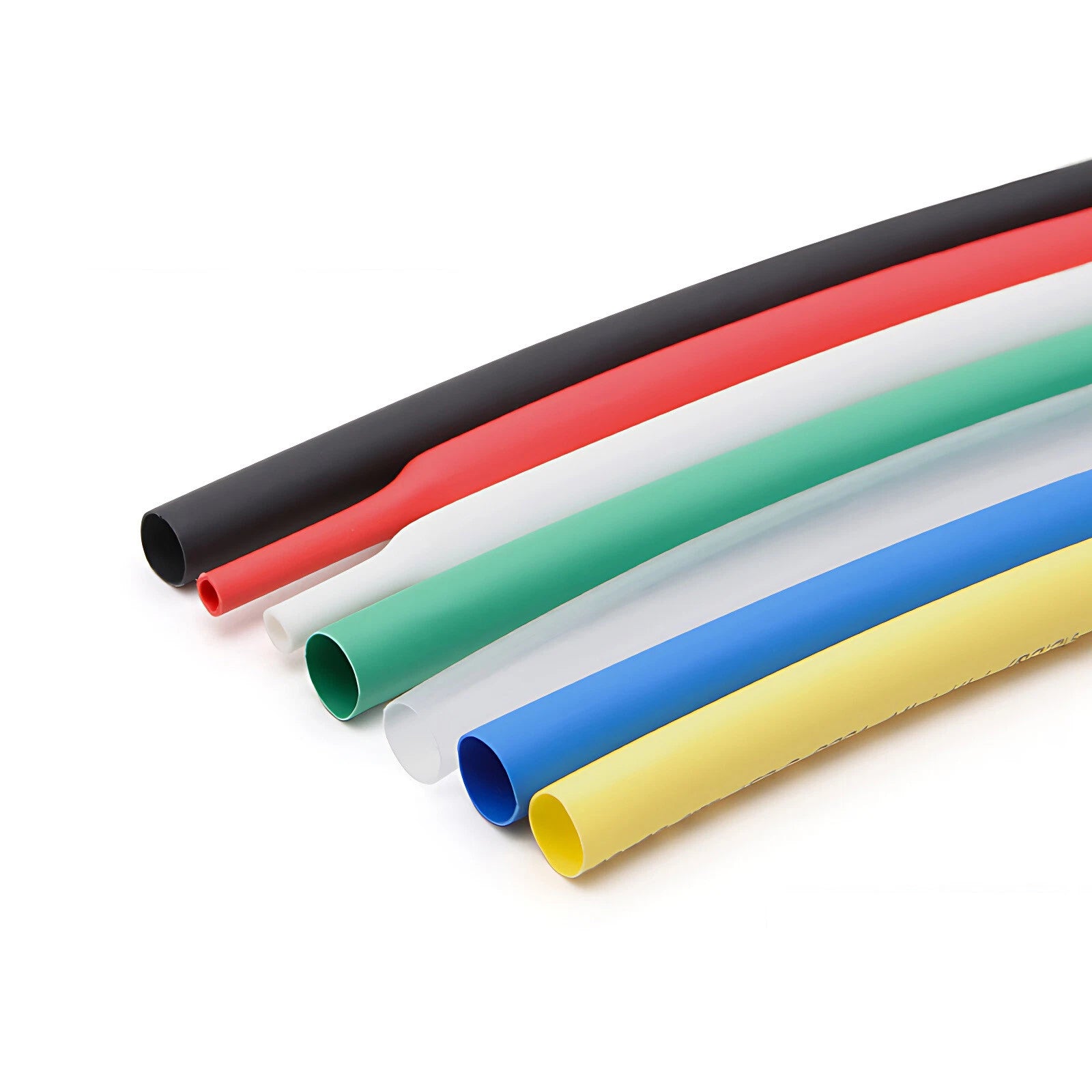 2:1 Heat Shrink Tubing – Electrical Cable Sleeving, Dia. 1mm–210mm, 7 Colors