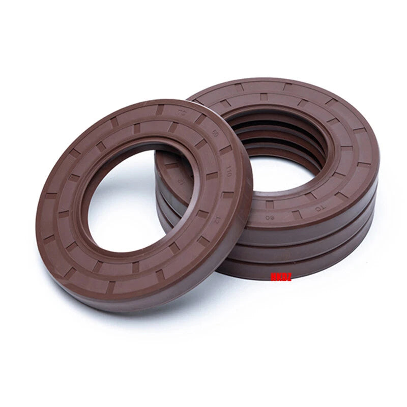 FKM TC Oil Seal – Fluorine Rubber Rotary Shaft Seal, ID 12–52mm, OD 25–100mm