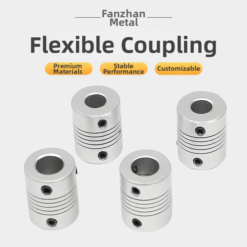 Flexible Shaft Coupling Connector Coupler CNC 3D Printer Stepper Motor 8 - 15mm