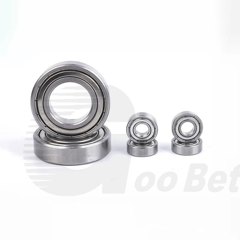 Stainless Steel 304 440 Mini Deep Groove Ball Bearings 603ZZ - 698ZZ Bore 3-9mm
