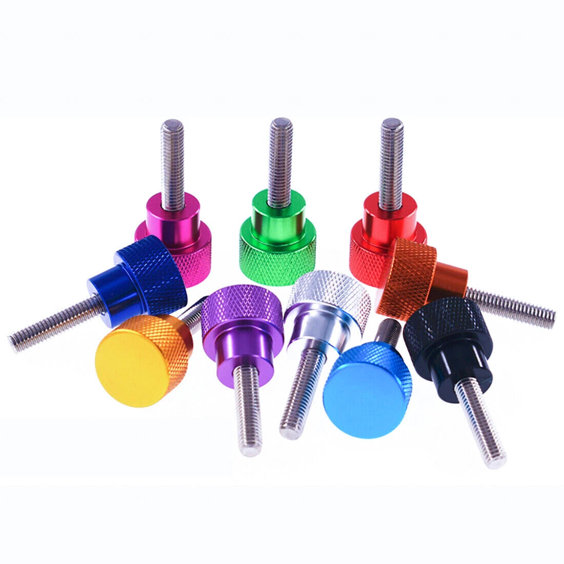 3/8-16 UNC Knurled Thumb Screws — Hand-Tighten Grip Bolts for Camera Tripod & DIY