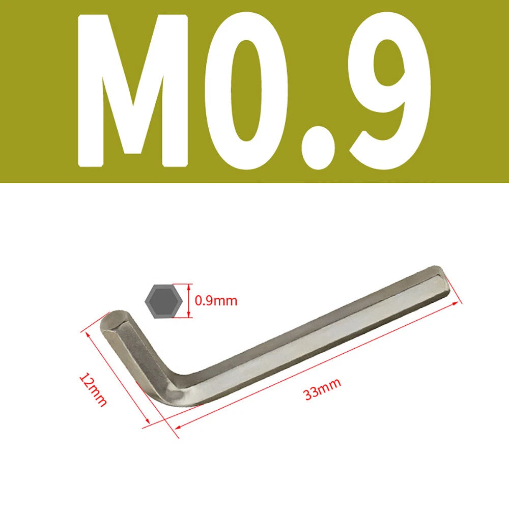 Allen Hex Key Long Arm Metric 0.7mm-17mm Hexagonal Wrench Keys Screwdriver 911-L